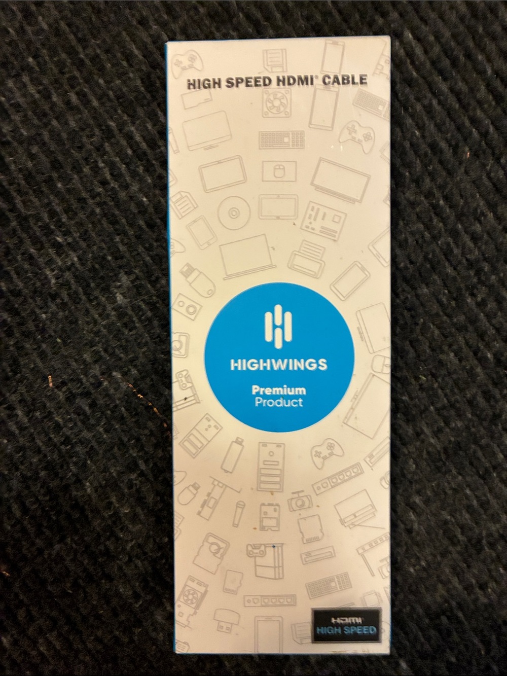 NEW IN BOX Highwings Premium High Speed HDMI Cable